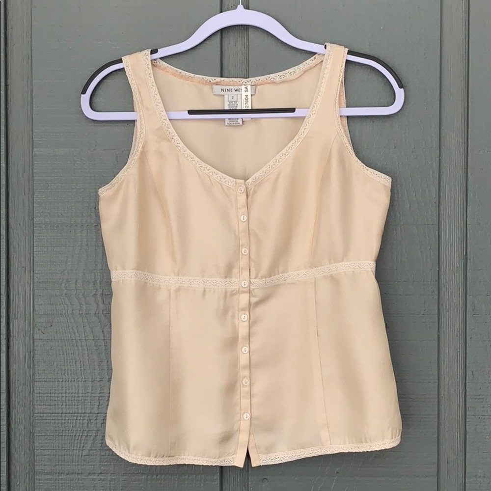 Nine West vintage look blouse